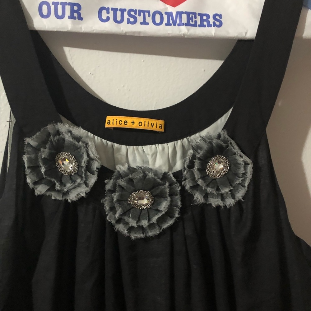 Alice and Olivia  mini black dress - Picture 2 of 3